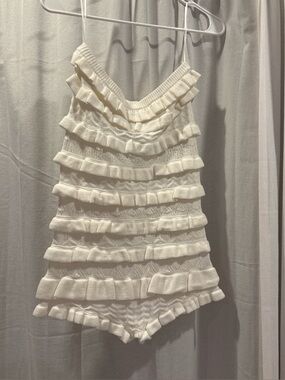 Hazel Boutique Ruffle Romper